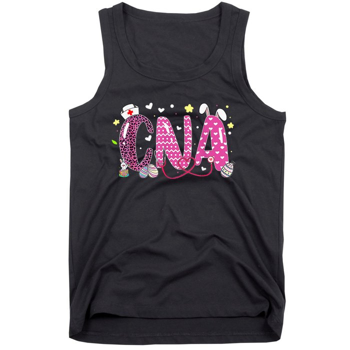 Easter Nurse Doctor Stethoscope Nurses Cute RN CNA Tank Top