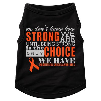 Endometrial Cancer Awareness Doggie Tank