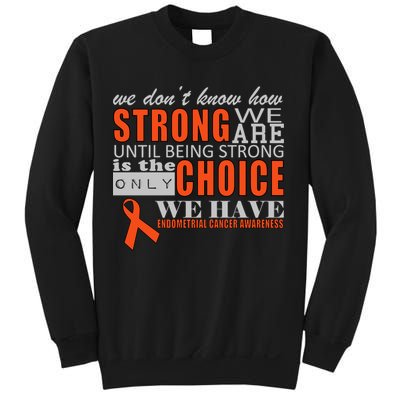 Endometrial Cancer Awareness Sweatshirt