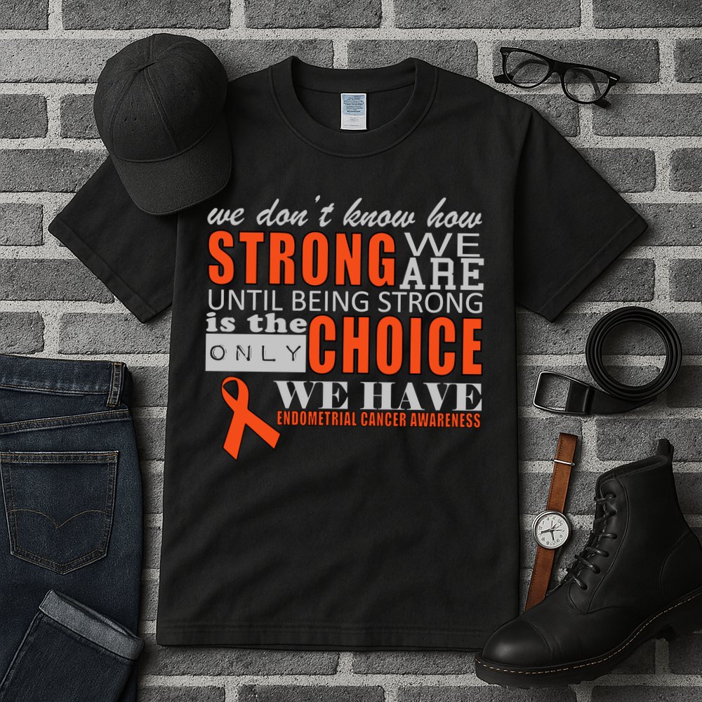 Endometrial Cancer Awareness Tall T-Shirt