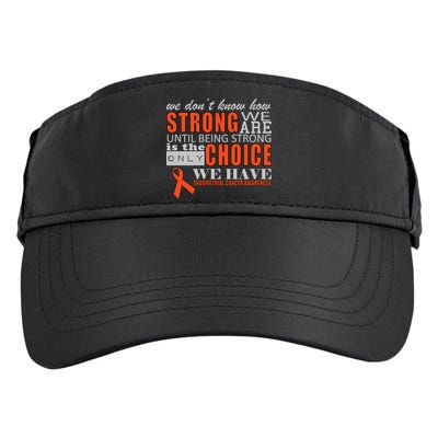 Endometrial Cancer Awareness Adult Drive Performance Visor