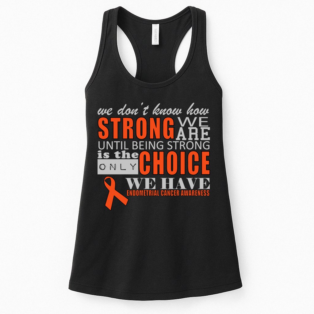 Endometrial Cancer Awareness Womens Tank Top