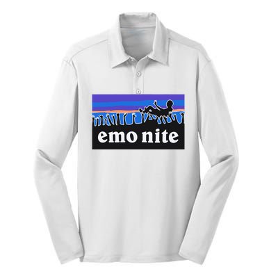 Emo Nite Emogonia Silk Touch Performance Long Sleeve Polo