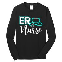 Er Nurse Emergency Room Medical Nursing School Nurse Day Long Sleeve Shirt