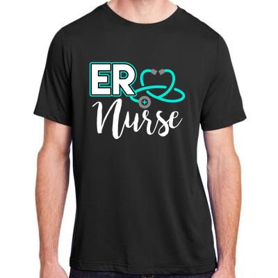 Er Nurse Emergency Room Medical Nursing School Nurse Day Adult ChromaSoft Performance T-Shirt