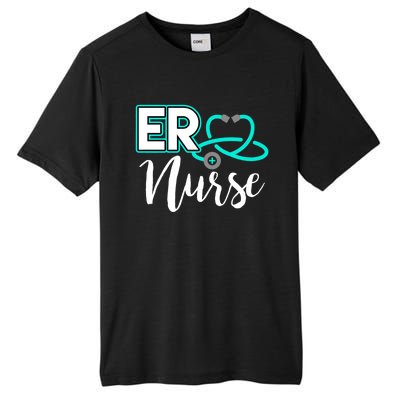 Er Nurse Emergency Room Medical Nursing School Nurse Day Tall Fusion ChromaSoft Performance T-Shirt