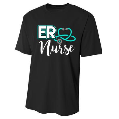 Er Nurse Emergency Room Medical Nursing School Nurse Day Performance Sprint T-Shirt