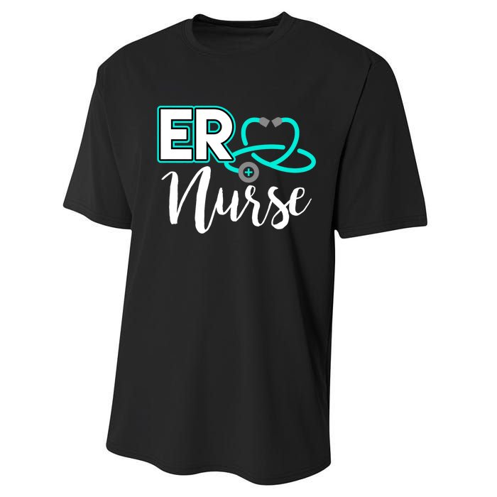 Er Nurse Emergency Room Medical Nursing School Nurse Day Performance Sprint T-Shirt