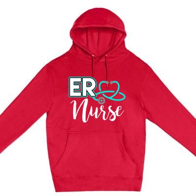 Er Nurse Emergency Room Medical Nursing School Nurse Day Premium Pullover Hoodie