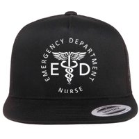 Emergency Nurse ED Nurse ER Emergency Department Nurse Week Flat Bill Trucker Hat