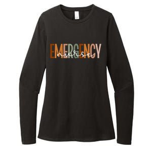 Emergency Nurse Emergency Room Nurse Er Nurse Gift Womens CVC Long Sleeve Shirt