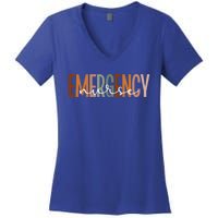 Emergency Nurse Emergency Room Nurse Er Nurse Gift Women's V-Neck T-Shirt