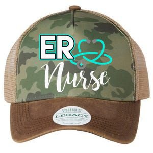 ER Nurse Emergency Room Medical Nursing School Birthday Gift Legacy Tie Dye Trucker Hat