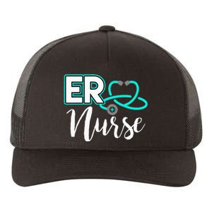 ER Nurse Emergency Room Medical Nursing School Birthday Gift Yupoong Adult 5-Panel Trucker Hat