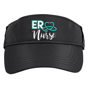 ER Nurse Emergency Room Medical Nursing School Birthday Gift Adult Drive Performance Visor