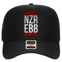 Ebm NîTzer Electronic Body Music Pro Nzr Ebb High Crown Mesh Back Trucker Hat