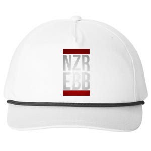 Ebm NîTzer Electronic Body Music Pro Nzr Ebb Snapback Five-Panel Rope Hat