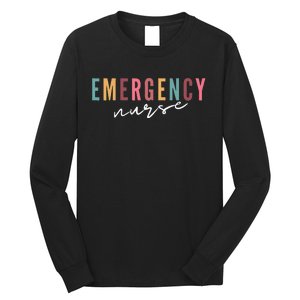 ER Nurse Emergency Room Nurse School Women Nursing Long Sleeve Shirt