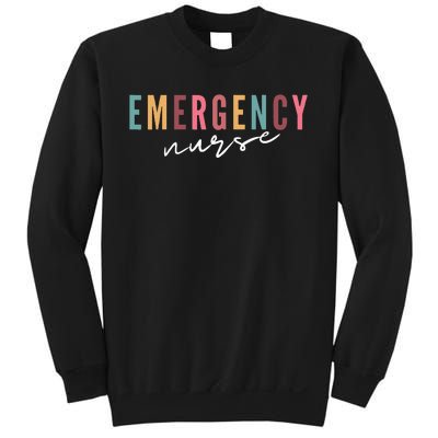 ER Nurse Emergency Room Nurse School Women Nursing Sweatshirt