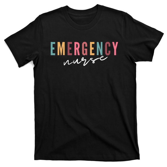 ER Nurse Emergency Room Nurse School Women Nursing T-Shirt