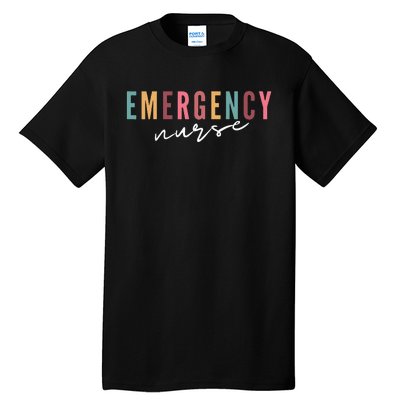 ER Nurse Emergency Room Nurse School Women Nursing Tall T-Shirt