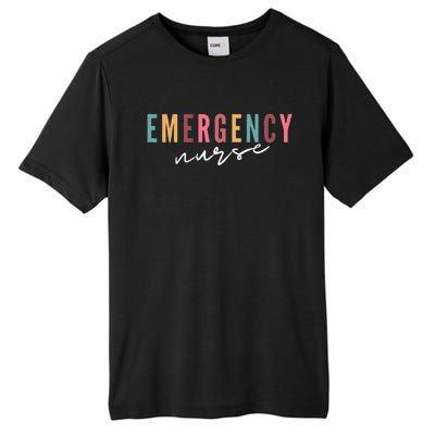 ER Nurse Emergency Room Nurse School Women Nursing Tall Fusion ChromaSoft Performance T-Shirt