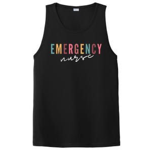 ER Nurse Emergency Room Nurse School Women Nursing PosiCharge Competitor Tank