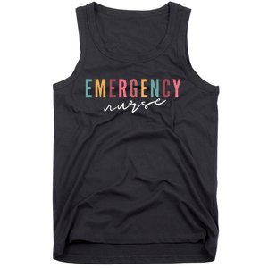 ER Nurse Emergency Room Nurse School Women Nursing Tank Top