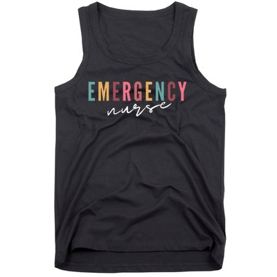 ER Nurse Emergency Room Nurse School Women Nursing Tank Top