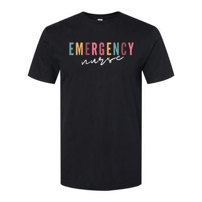 ER Nurse Emergency Room Nurse School Women Nursing Softstyle CVC T-Shirt