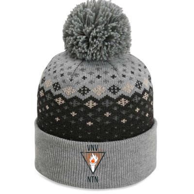 EBM Nation Electronic Body Music PROVNVNTN The Baniff Cuffed Pom Beanie