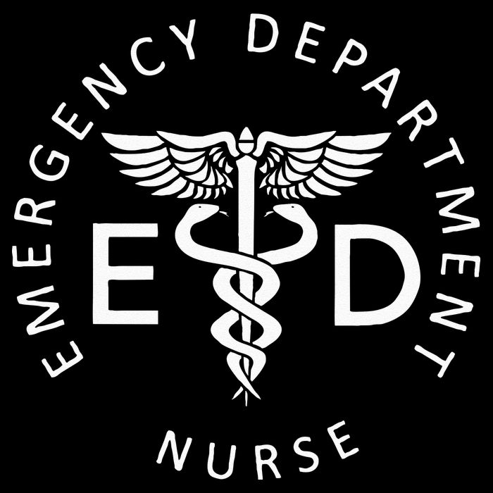 Emergency Nurse ED Nurse ER Emergency Department Nurse Week Cooling Performance Long Sleeve Crew