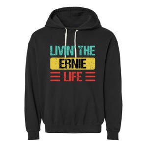 Ernie Name Garment-Dyed Fleece Hoodie