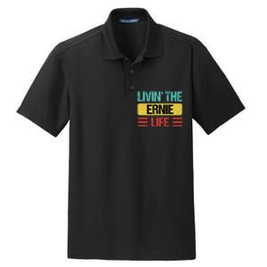 Ernie Name Dry Zone Grid Polo