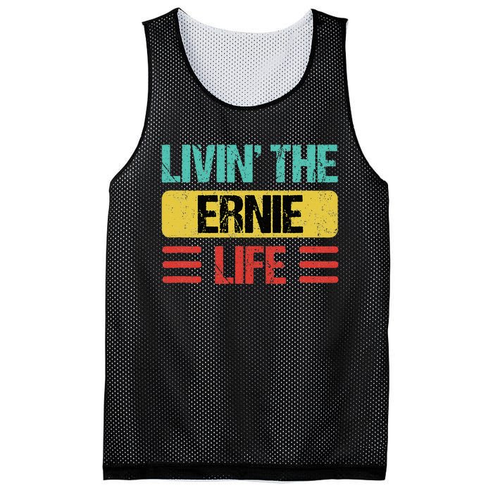 Ernie Name Mesh Reversible Basketball Jersey Tank