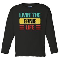 Ernie Name Toddler Long Sleeve Shirt