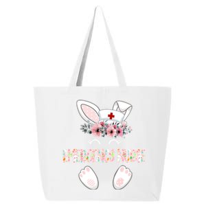 Emergency Nurse Easter Nurse Floral Bunny Gift 25L Jumbo Tote