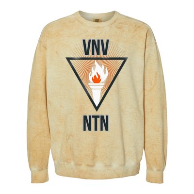 EBM Nation Electronic Body Music PRO VNV NTN Colorblast Crewneck Sweatshirt