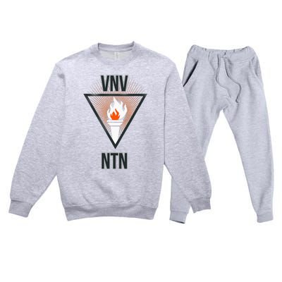 EBM Nation Electronic Body Music PRO VNV NTN Premium Crewneck Sweatsuit Set