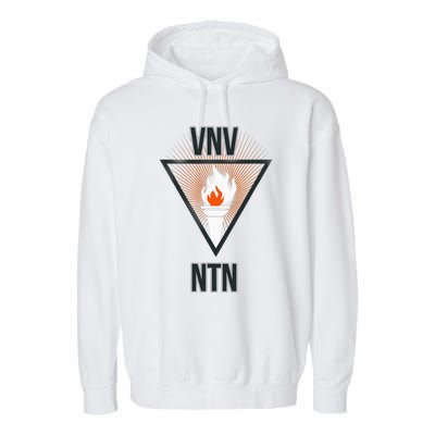 EBM Nation Electronic Body Music PRO VNV NTN Garment-Dyed Fleece Hoodie