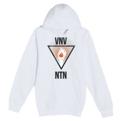 EBM Nation Electronic Body Music PRO VNV NTN Premium Pullover Hoodie