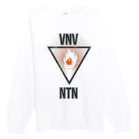 EBM Nation Electronic Body Music PRO VNV NTN Premium Crewneck Sweatshirt