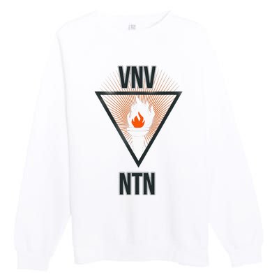 EBM Nation Electronic Body Music PRO VNV NTN Premium Crewneck Sweatshirt