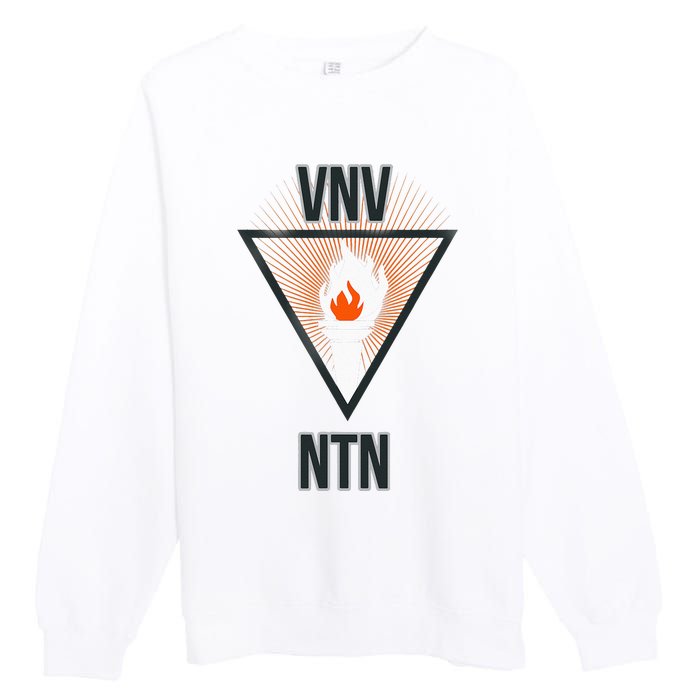 EBM Nation Electronic Body Music PRO VNV NTN Premium Crewneck Sweatshirt