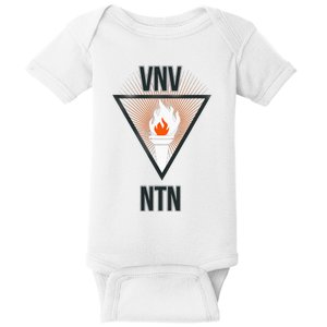 EBM Nation Electronic Body Music PRO VNV NTN Baby Bodysuit