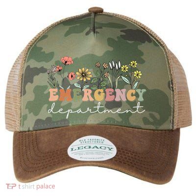 Er Nurse Emergency Department Emergency Room Healthcare Legacy Tie Dye Trucker Hat