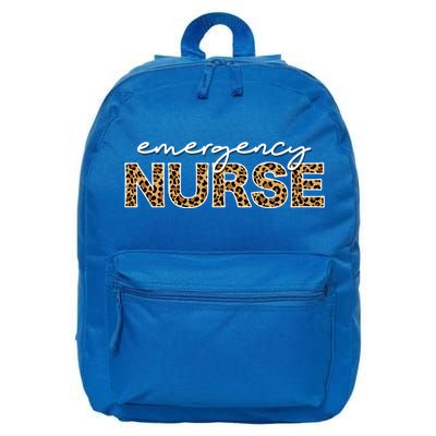 Emergency Nurse Er Nurse Er Nursing Gift 16 in Basic Backpack