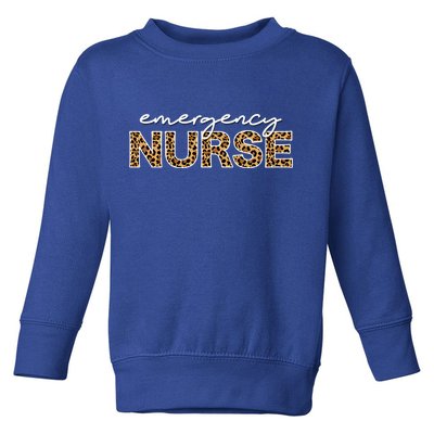 Emergency Nurse Er Nurse Er Nursing Gift Toddler Sweatshirt