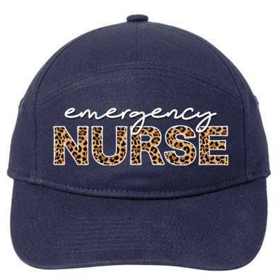 Emergency Nurse Er Nurse Er Nursing Gift 7-Panel Snapback Hat