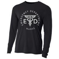 Emergency Nurse ED Nurse ER Emergency Department Nurse Week Cooling Performance Long Sleeve Crew